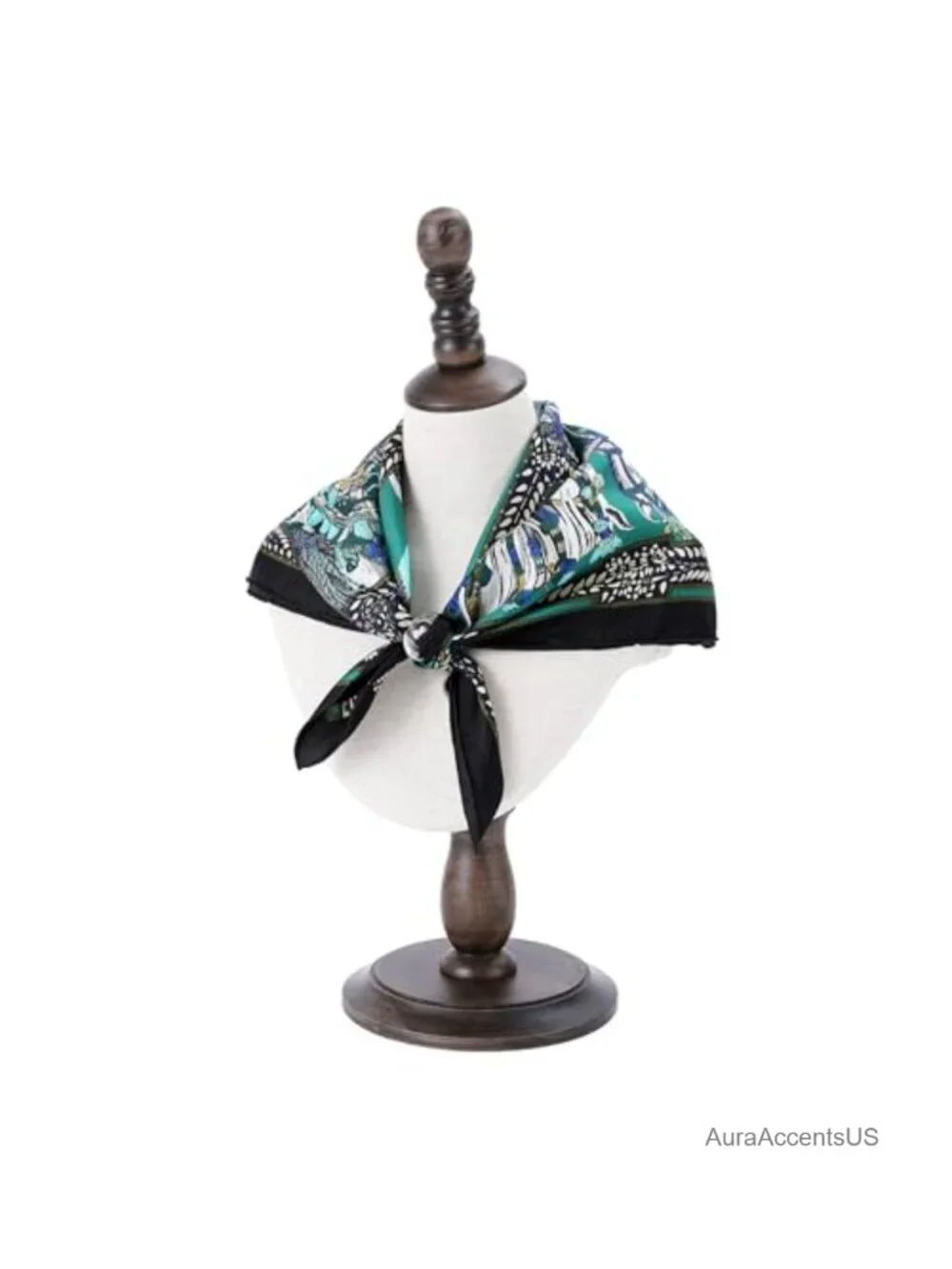 100% Mulberry Silk Square Scarf 25.6